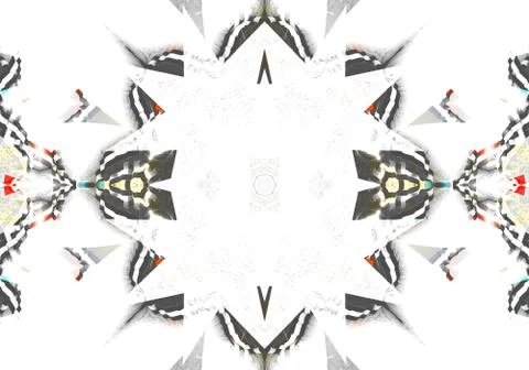 Ethnic pattern. abstract kaleidoscope Illustrazione stock