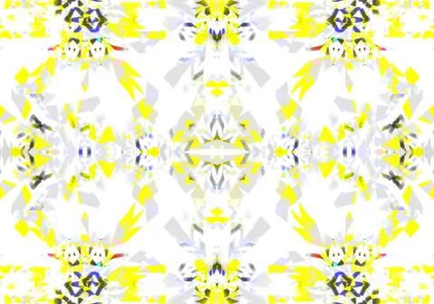 Ethnic pattern. abstract kaleidoscope Stock-Illustration