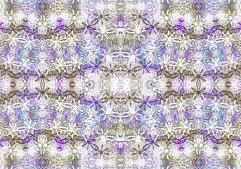 Ethnic pattern. abstract kaleidoscope Illustrazione stock