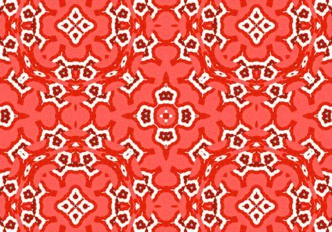 Ethnic pattern. abstract kaleidoscope Stock-Illustration