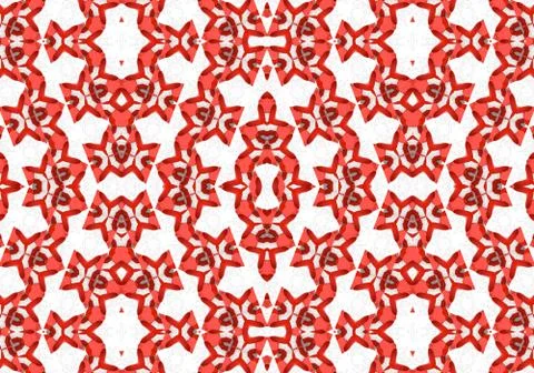 Ethnic pattern. abstract kaleidoscope Illustration