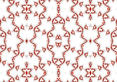 Ethnic pattern. abstract kaleidoscope Illustrazione stock