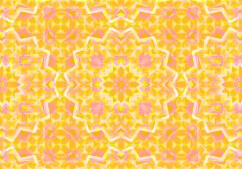 Ethnic pattern. abstract kaleidoscope Illustration