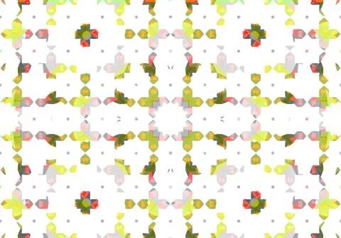 Ethnic pattern. abstract kaleidoscope Illustration
