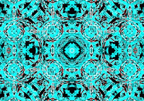 Ethnic pattern. abstract kaleidoscope Illustration