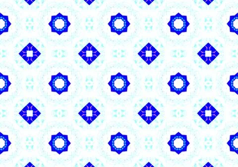 Ethnic pattern. Abstract kaleidoscope  Illustrazione stock