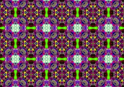 Ethnic pattern. Abstract kaleidoscope  스톡 일러스트