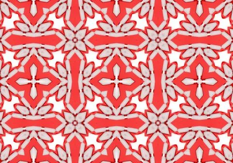Ethnic pattern. Abstract kaleidoscope  Illustration