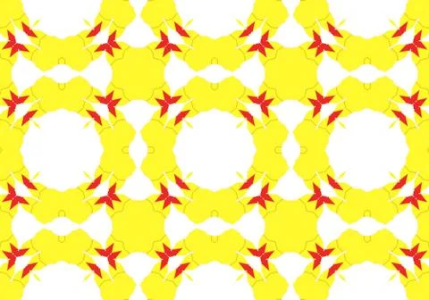 Ethnic pattern. Abstract kaleidoscope  Illustration