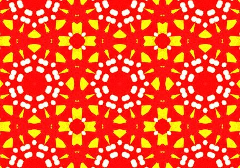 Ethnic pattern. Abstract kaleidoscope  Illustrazione stock