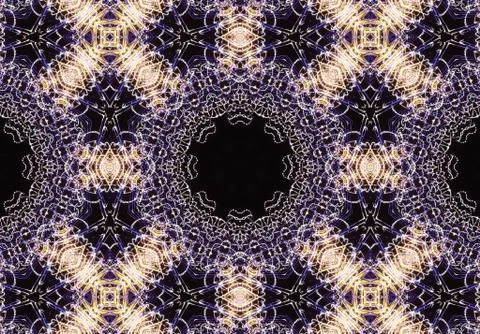 Ethnic pattern. abstract kaleidoscope Illustration