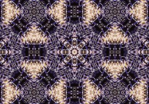 Ethnic pattern. abstract kaleidoscope Иллюстрация