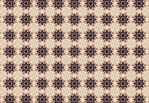 Ethnic pattern. abstract kaleidoscope Illustrazione stock