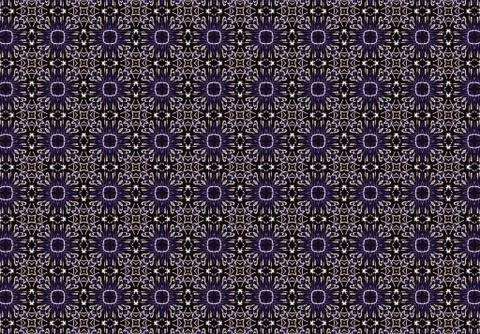 Ethnic pattern. abstract kaleidoscope Stock-Illustration