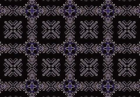 Ethnic pattern. abstract kaleidoscope Иллюстрация