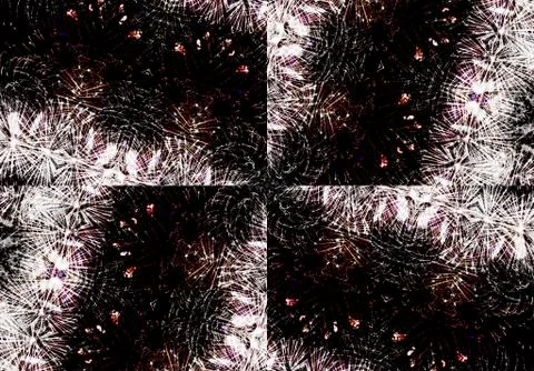 Ethnic pattern. abstract kaleidoscope Illustration