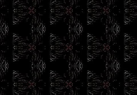 Ethnic pattern. abstract kaleidoscope Stockillustratie
