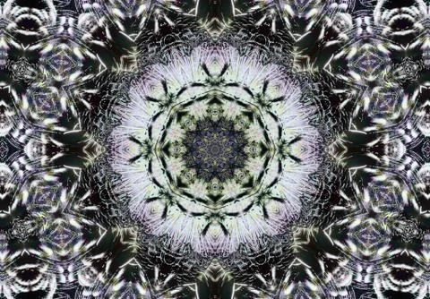 Ethnic pattern. abstract kaleidoscope Illustrazione stock