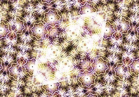 Ethnic pattern. abstract kaleidoscope Illustration