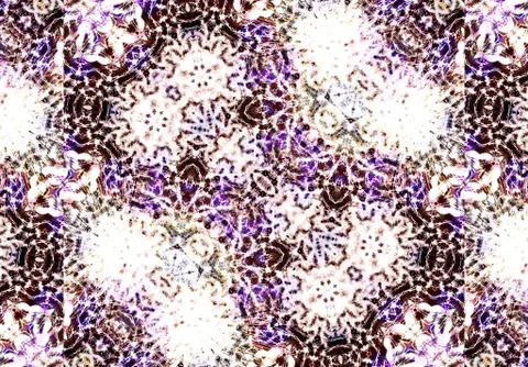 Ethnic pattern. abstract kaleidoscope Иллюстрация