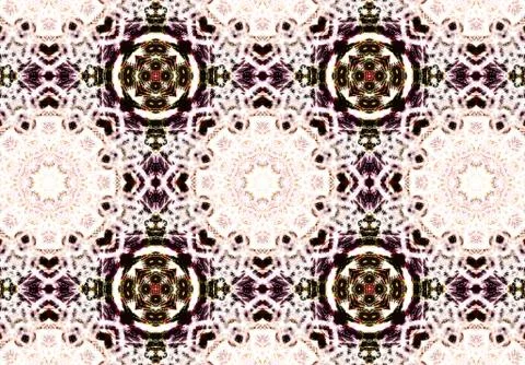 Ethnic pattern. abstract kaleidoscope Иллюстрация