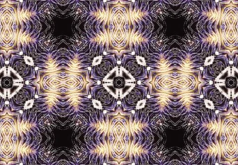 Ethnic pattern. abstract kaleidoscope Иллюстрация