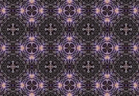 Ethnic pattern. abstract kaleidoscope Illustrazione stock