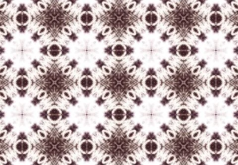 Ethnic pattern. abstract kaleidoscope Stock-Illustration