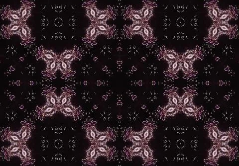 Ethnic pattern. abstract kaleidoscope Stock-Illustration