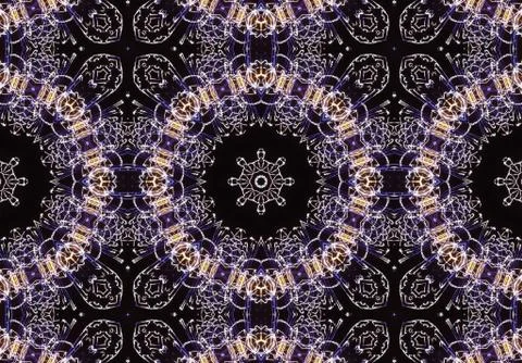 Ethnic pattern. abstract kaleidoscope Иллюстрация