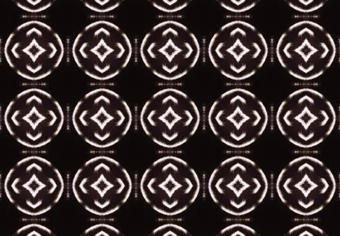 Ethnic pattern. Abstract kaleidoscope  Illustration