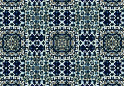 Ethnic pattern. abstract kaleidoscope Иллюстрация
