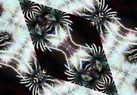 Ethnic pattern. abstract kaleidoscope Illustrazione stock