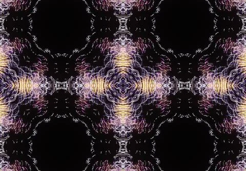 Ethnic pattern. abstract kaleidoscope Illustration