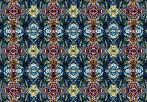 Ethnic pattern. abstract kaleidoscope Stock-Illustration