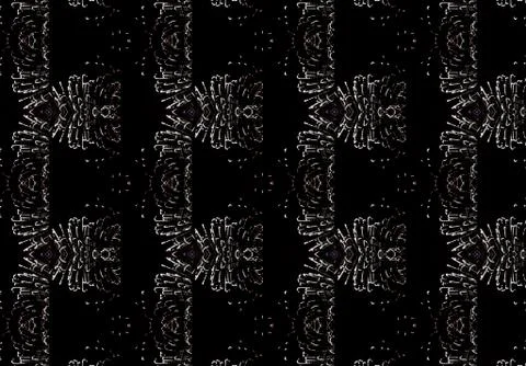 Ethnic pattern. abstract kaleidoscope Illustration