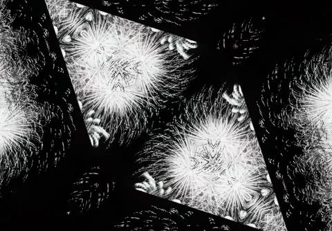 Ethnic pattern. abstract kaleidoscope Illustrazione stock