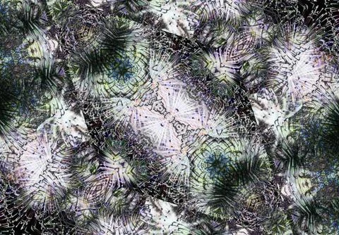 Ethnic pattern. abstract kaleidoscope Illustration