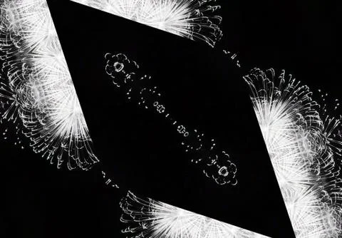 Ethnic pattern. abstract kaleidoscope Иллюстрация