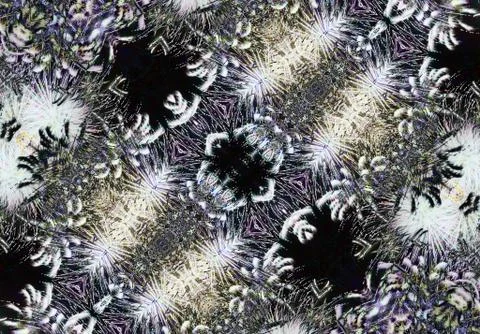 Ethnic pattern. abstract kaleidoscope Illustrazione stock