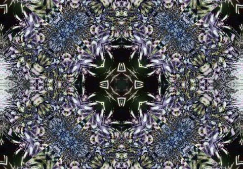 Ethnic pattern. abstract kaleidoscope Illustrazione stock