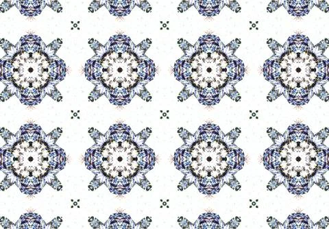 Ethnic pattern. abstract kaleidoscope 스톡 일러스트