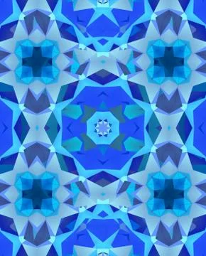 Ethnic pattern. Abstract kaleidoscope Illustration