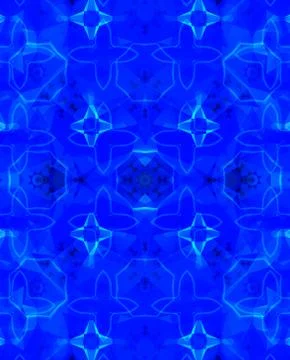 Ethnic pattern. Abstract kaleidoscope Иллюстрация