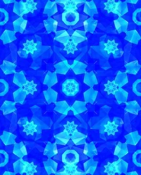 Ethnic pattern. Abstract kaleidoscope Illustration