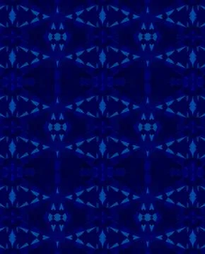 Ethnic pattern. Abstract kaleidoscope Illustration