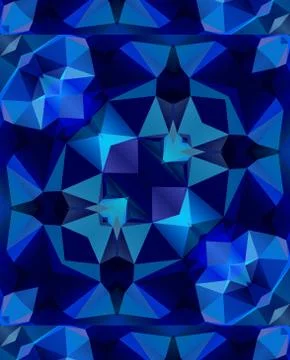 Ethnic pattern. Abstract kaleidoscope Illustration