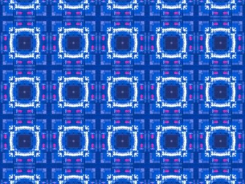 Ethnic pattern. Abstract kaleidoscope Stock-Illustration