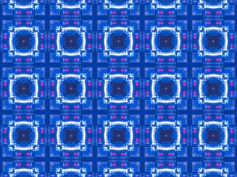 Ethnic pattern. Abstract kaleidoscope Stock-Illustration
