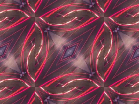 Ethnic pattern. Abstract kaleidoscope Illustrazione stock